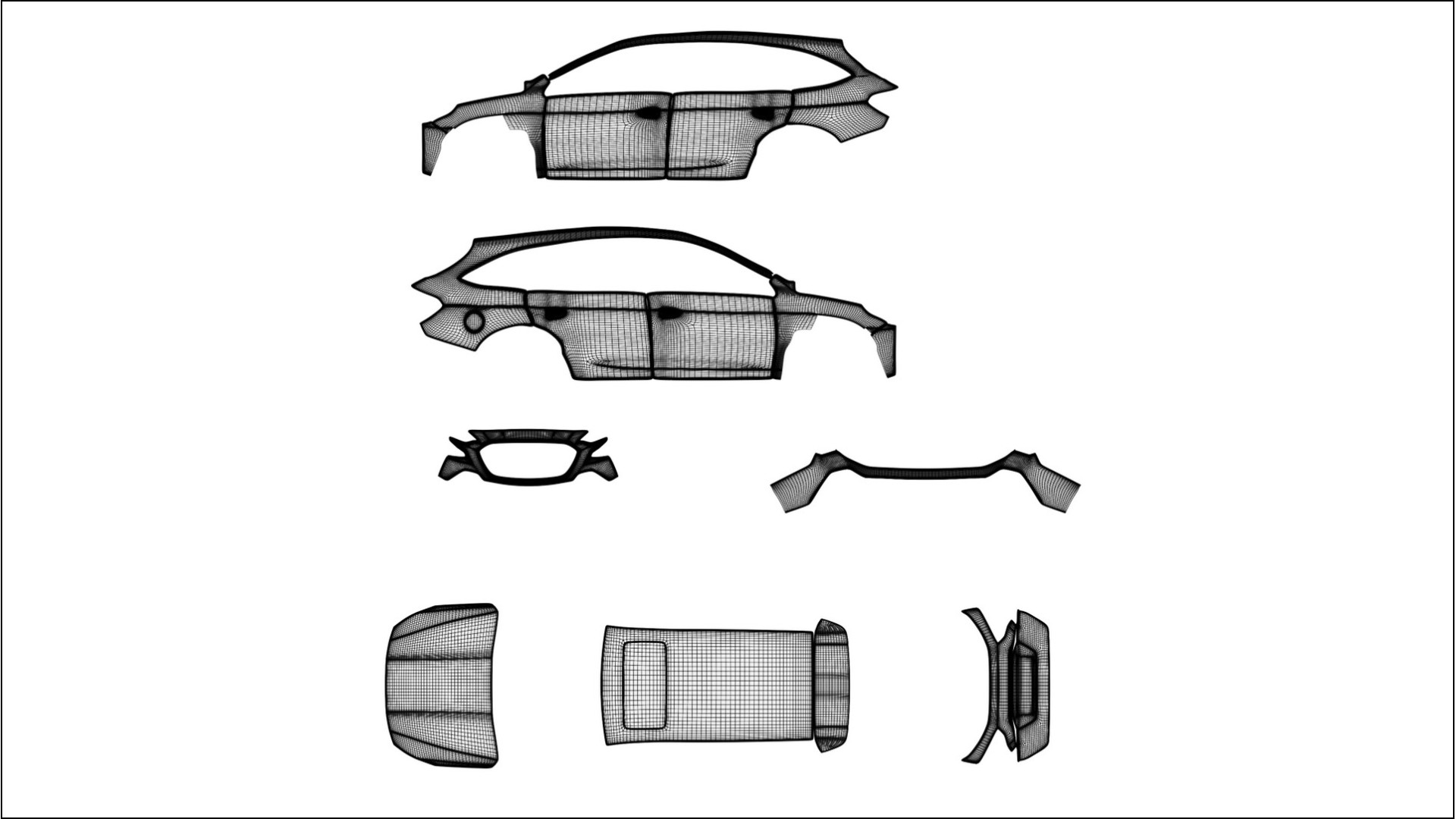 Subaru Outback VI BS facelift LCI TPU Paint Protection Film | OPAL Color Change PPF Full Pre-Cut Kit 2