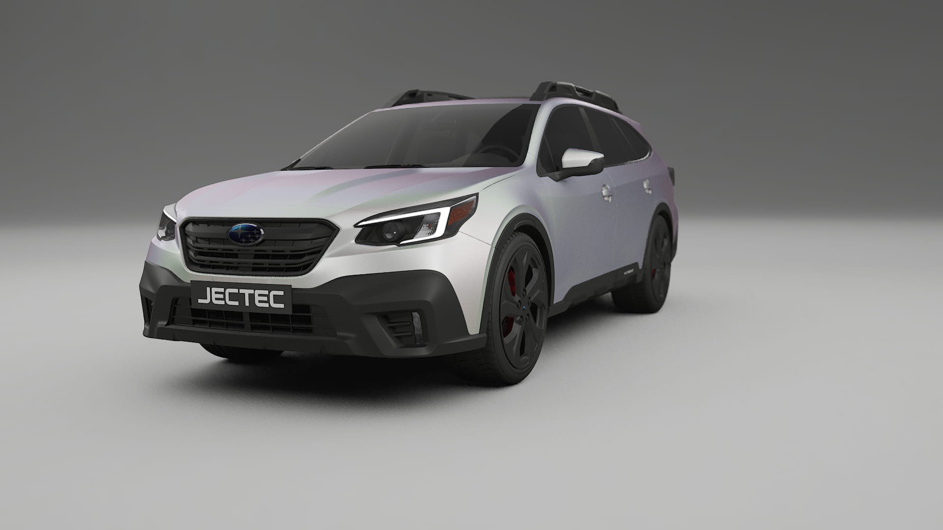 Subaru Outback VI BS prefacelift pre LCI TPU Lakbeskyttelsesfilm | NEBULA Farveskiftende PPF – Færdigudskåret Sæt