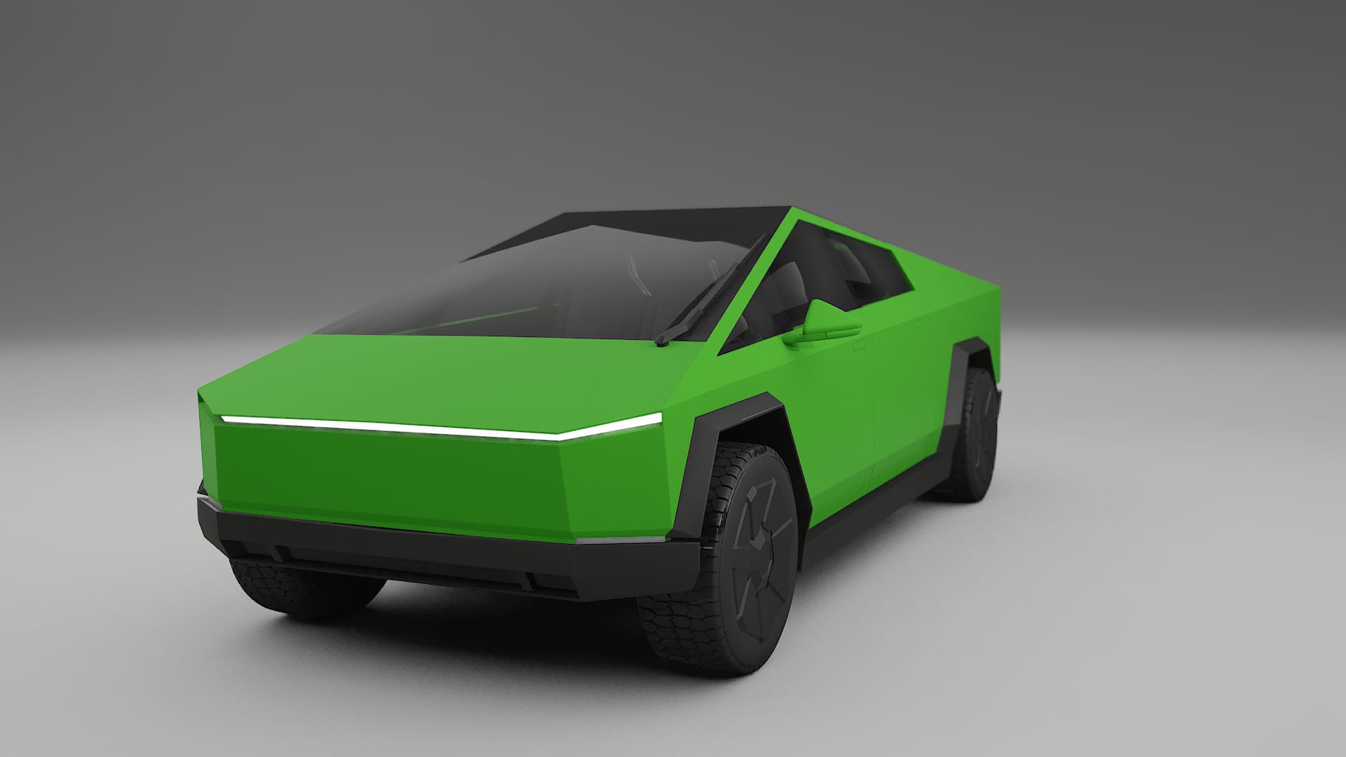 Tesla Cybertruck TPU Lakbeskyttelsesfilm | VENOM Farveskiftende PPF – Færdigudskåret Sæt