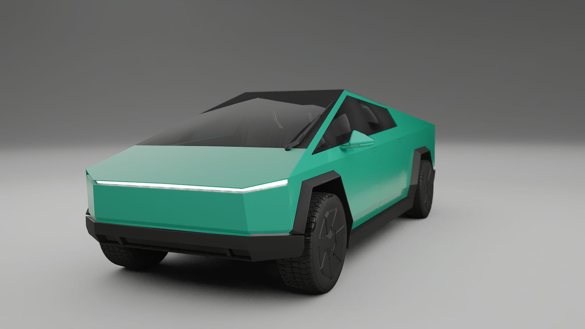 Tesla Cybertruck TPU Lakbeskyttelsesfilm | JEWEL Farveskiftende PPF – Færdigudskåret Sæt