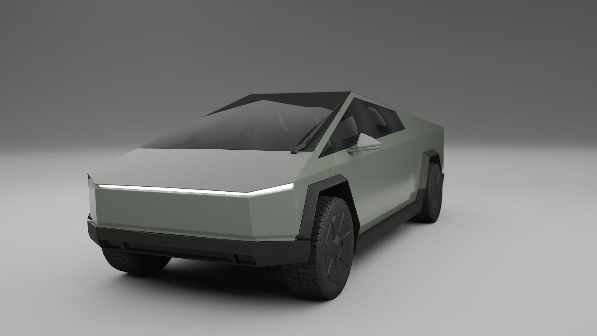 Tesla Cybertruck TPU Lakbeskyttelsesfilm | SLATE Farveskiftende PPF – Færdigudskåret Sæt