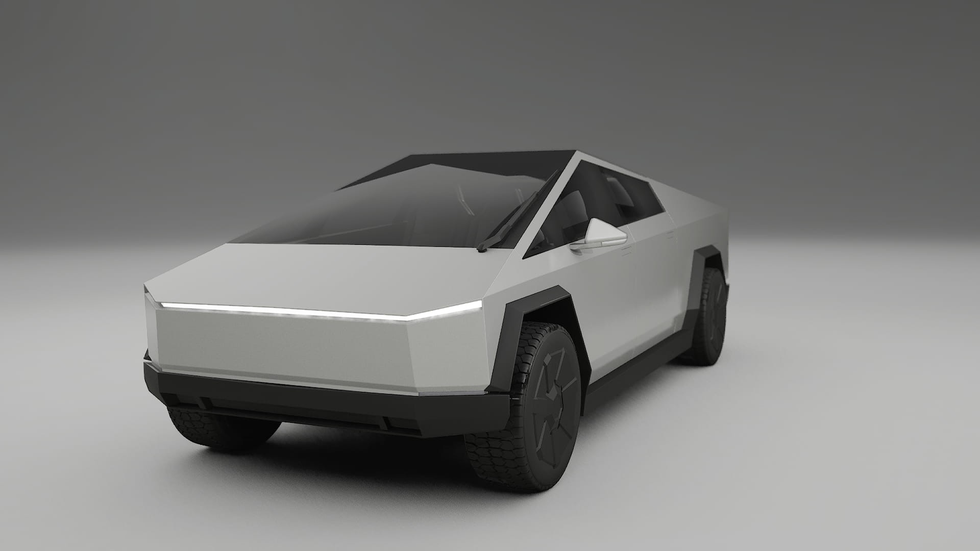Tesla Cybertruck TPU Lakbeskyttelsesfilm | PEARL Farveskiftende PPF – Færdigudskåret Sæt