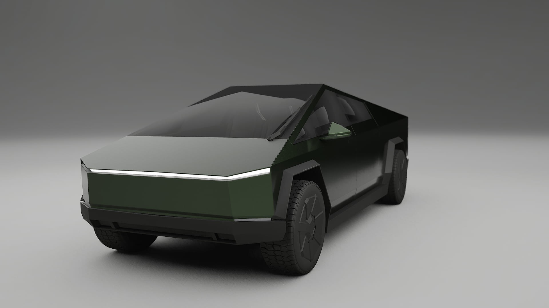Tesla Cybertruck TPU Lakbeskyttelsesfilm | LAGOON Farveskiftende PPF – Færdigudskåret Sæt