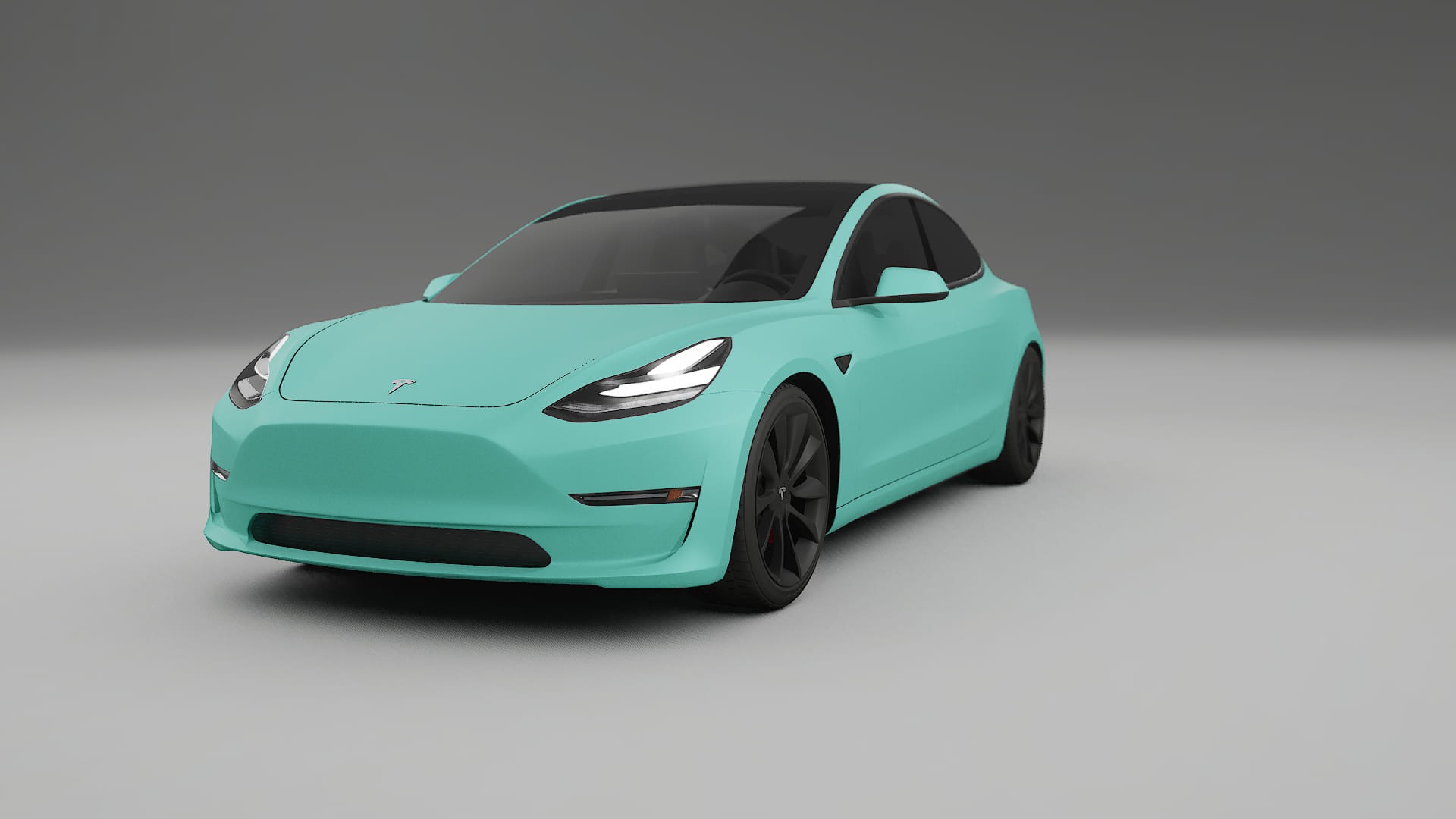 Tesla Model3 TPU Lakbeskyttelsesfilm | FROST Farveskiftende PPF – Færdigudskåret Sæt