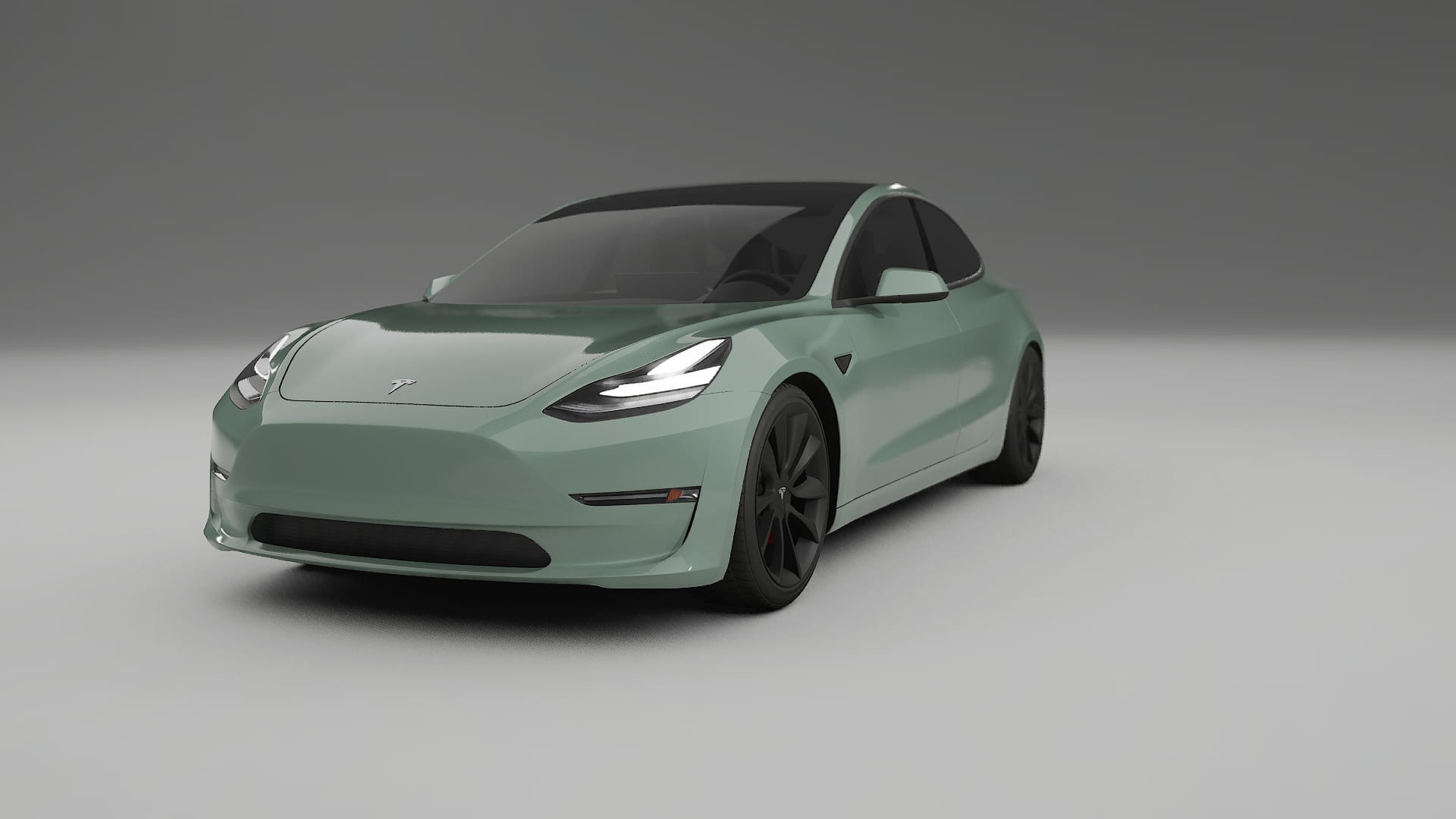 Tesla Model3 TPU Lakbeskyttelsesfilm | CINDER Farveskiftende PPF – Færdigudskåret Sæt