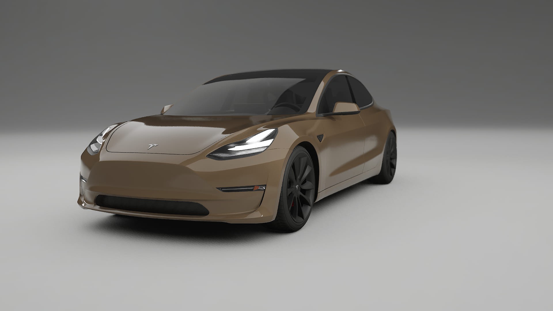 Tesla Model3 TPU Paint Protection Film | SAHARA Color Change PPF Full Pre-Cut Kit