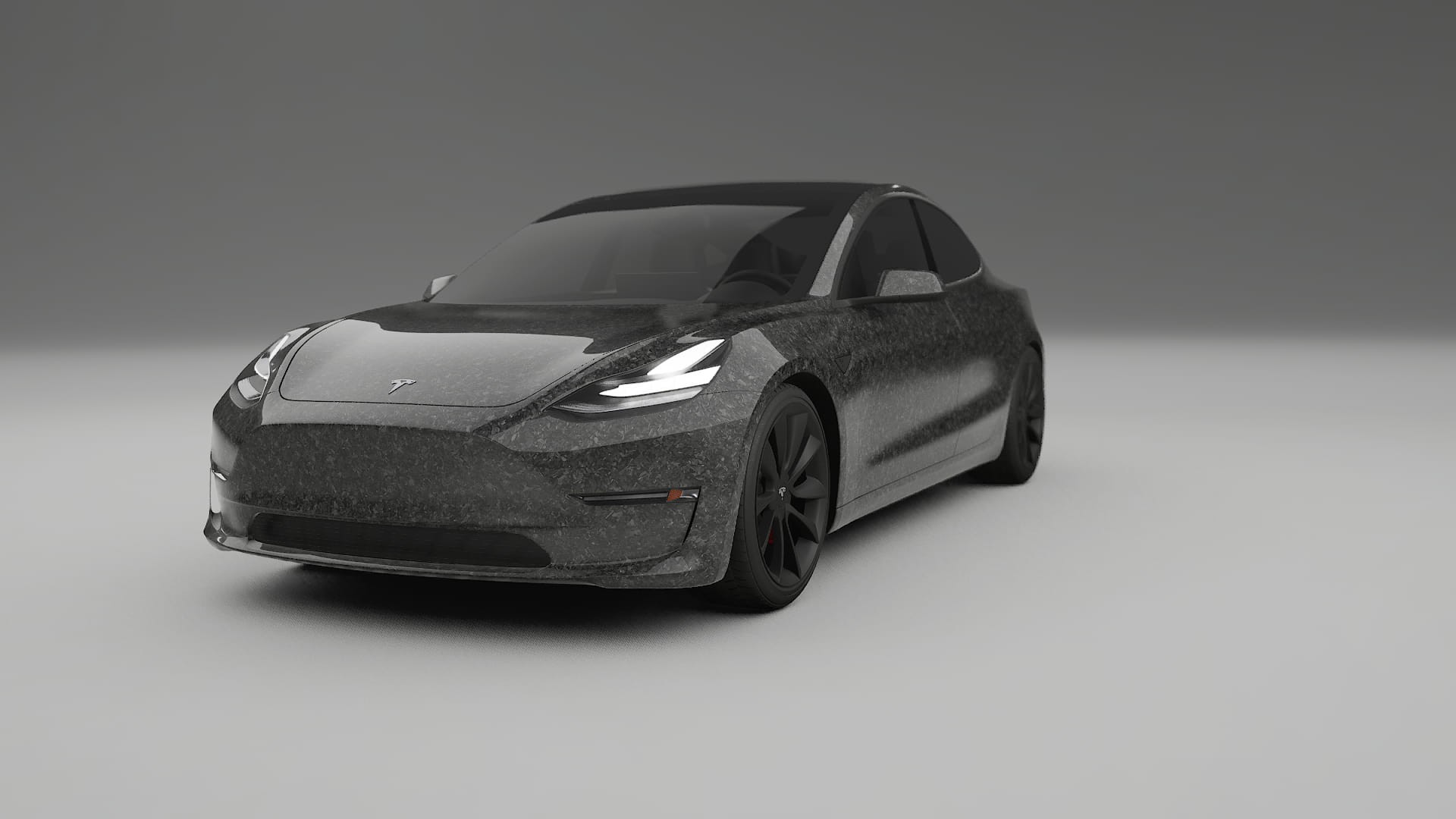 Tesla Model3 TPU Lakbeskyttelsesfilm | FORGED S Farveskiftende PPF – Færdigudskåret Sæt