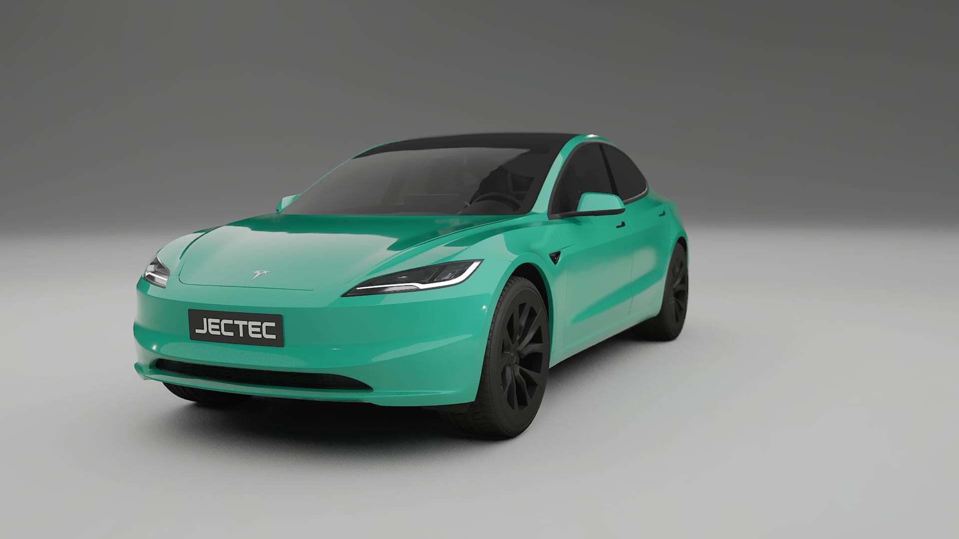 Tesla Model3 Highland TPU Lakbeskyttelsesfilm | JEWEL Farveskiftende PPF – Færdigudskåret Sæt