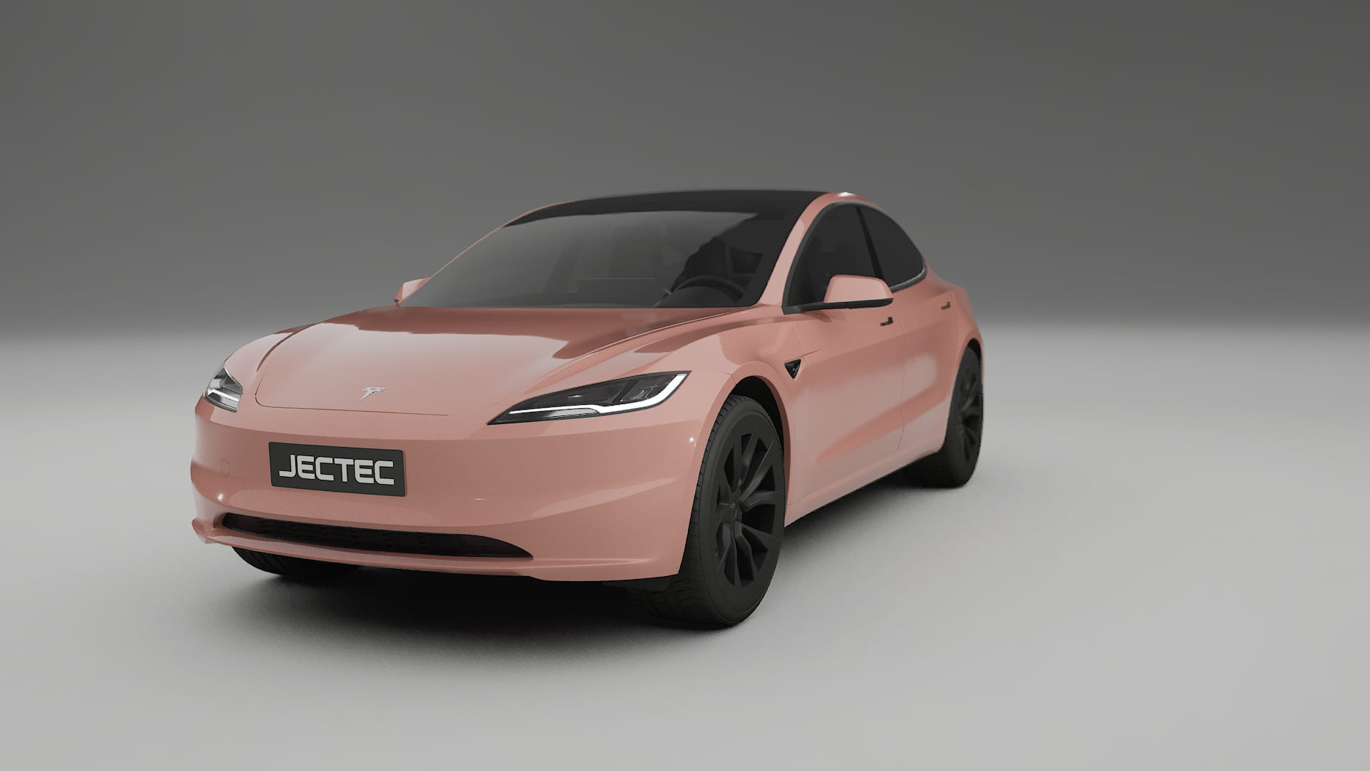 Tesla Model3 Highland TPU Lakbeskyttelsesfilm | BLUSH Farveskiftende PPF – Færdigudskåret Sæt