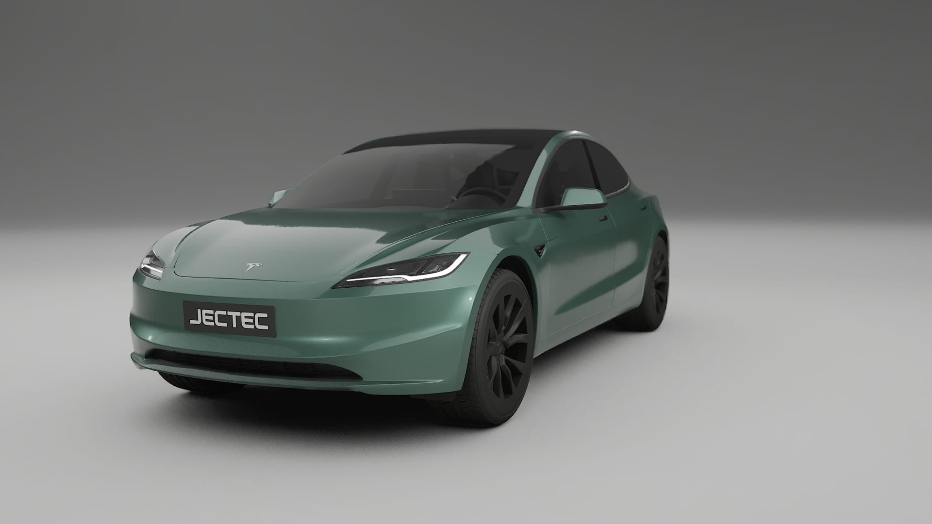Tesla Model3 Highland TPU Lakbeskyttelsesfilm | EVERGREEN Farveskiftende PPF – Færdigudskåret Sæt