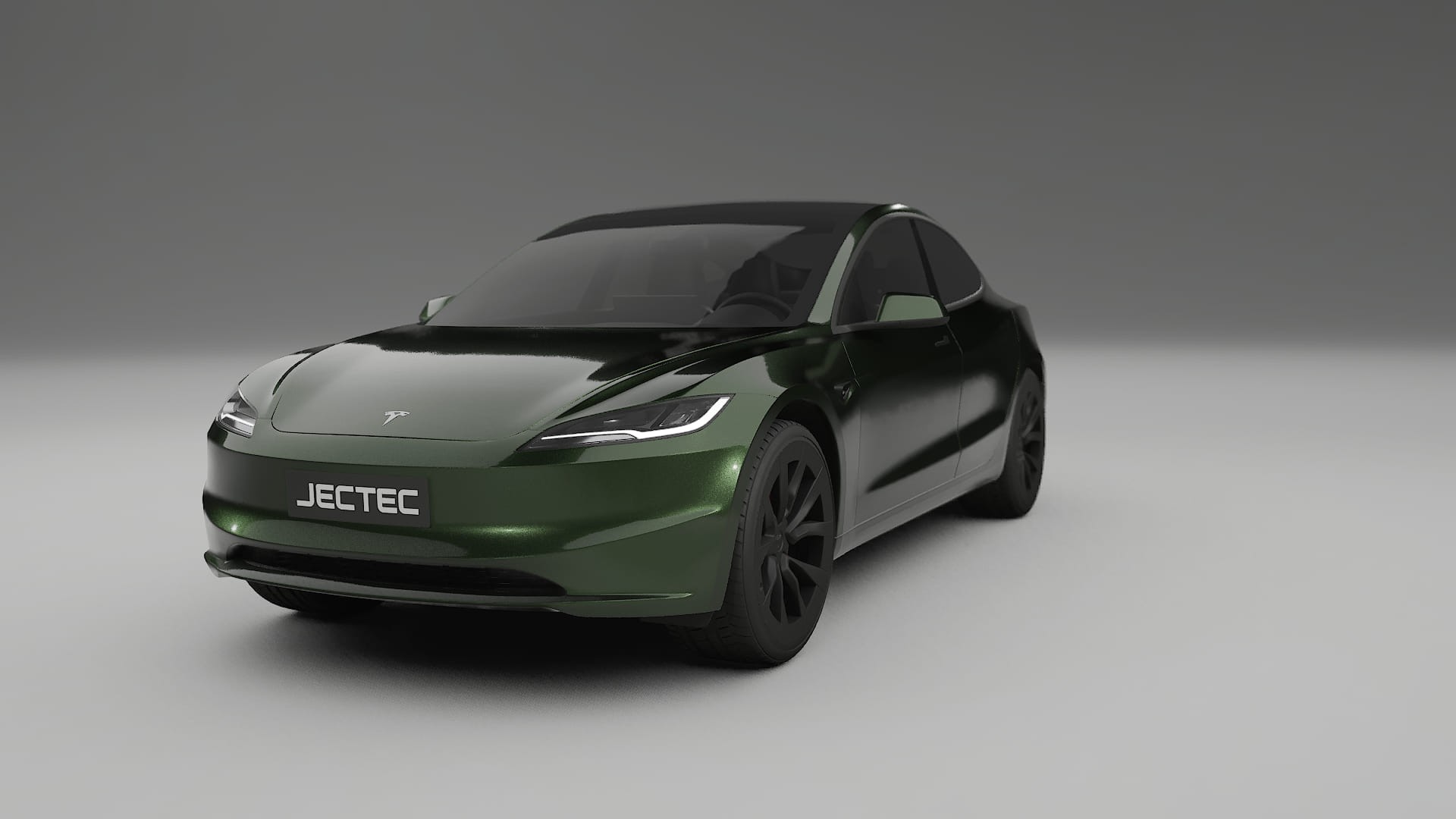 Tesla Model3 Highland TPU Lakbeskyttelsesfilm | LAGOON Farveskiftende PPF – Færdigudskåret Sæt