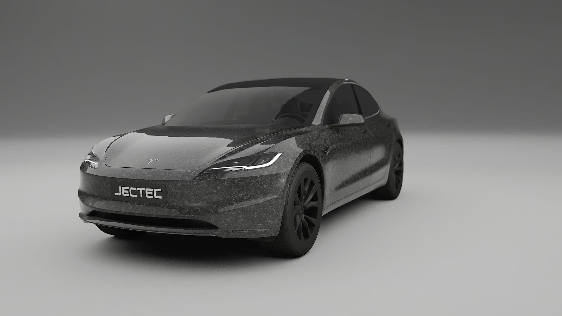 Tesla Model3 Highland TPU Lakbeskyttelsesfilm | FORGED S Farveskiftende PPF – Færdigudskåret Sæt