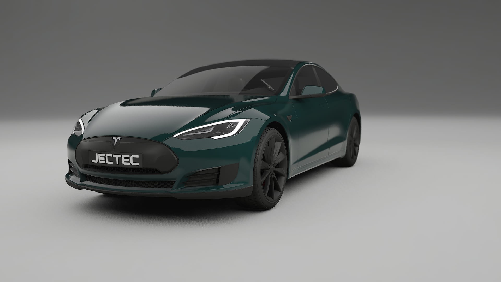 Tesla Model S TPU Lakbeskyttelsesfilm | INFERNO Farveskiftende PPF – Færdigudskåret Sæt