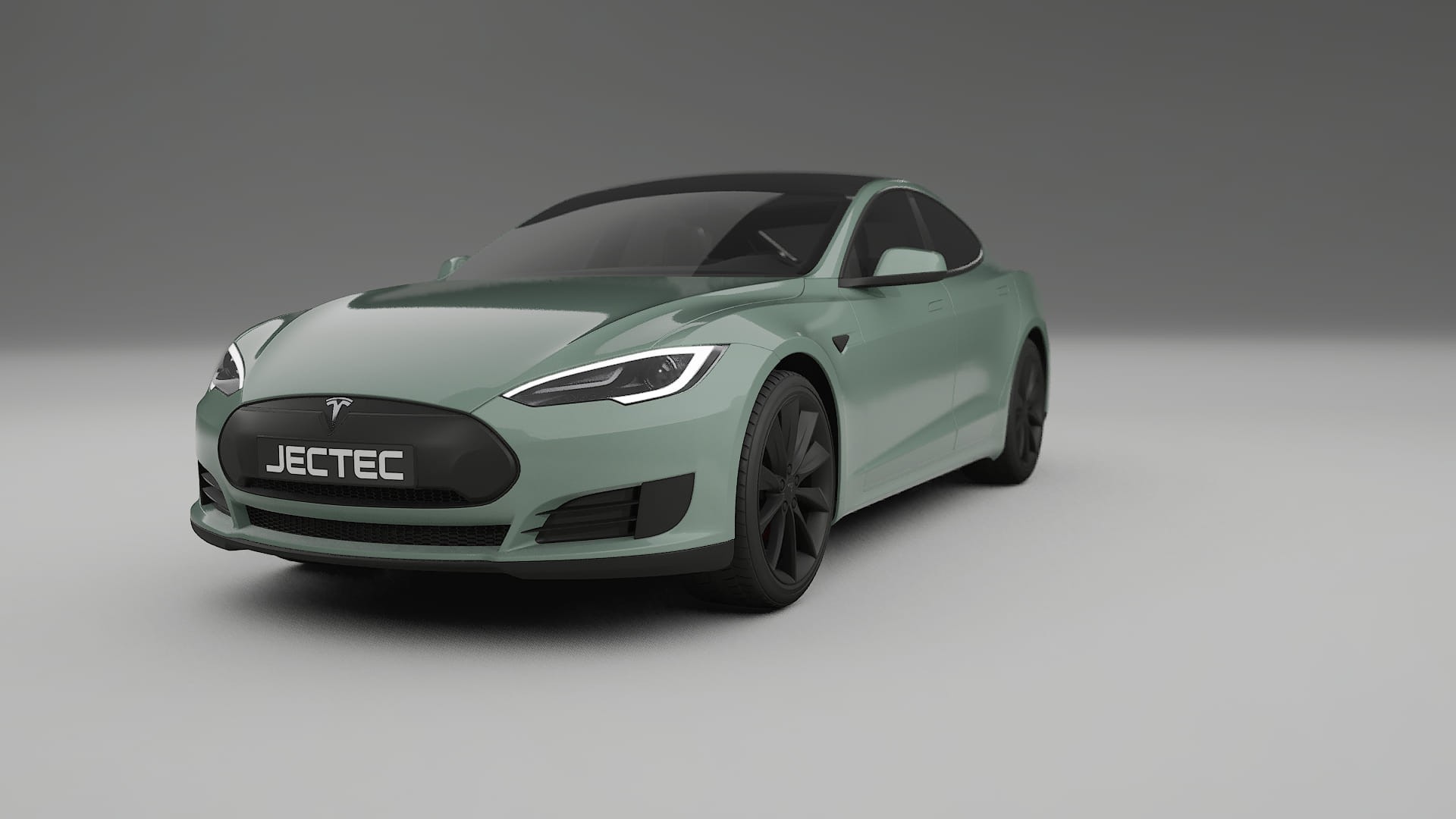 Tesla Model S TPU Lakbeskyttelsesfilm | CINDER Farveskiftende PPF – Færdigudskåret Sæt