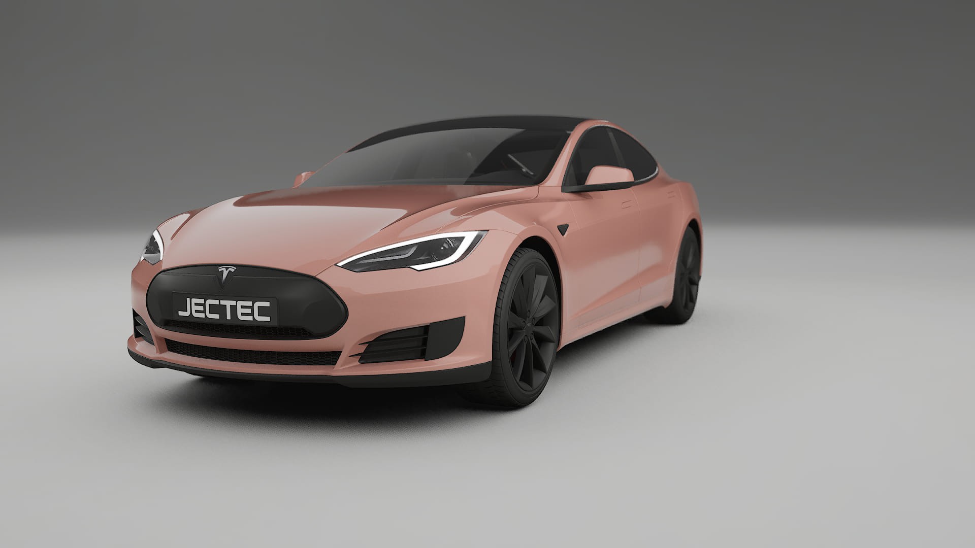 Tesla Model S TPU Lakbeskyttelsesfilm | BLUSH Farveskiftende PPF – Færdigudskåret Sæt