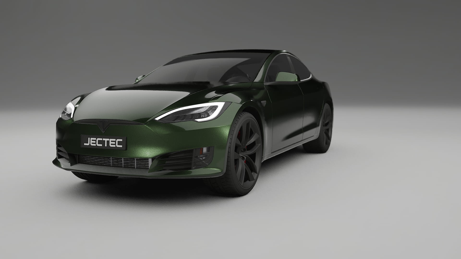 Tesla Model S Refresh TPU Lakbeskyttelsesfilm | LAGOON Farveskiftende PPF – Færdigudskåret Sæt