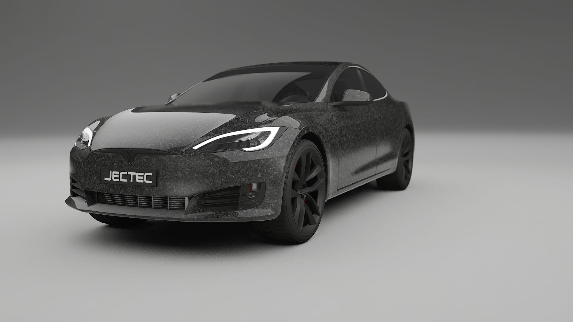 Tesla Model S Refresh TPU Lakbeskyttelsesfilm | FORGED S Farveskiftende PPF – Færdigudskåret Sæt