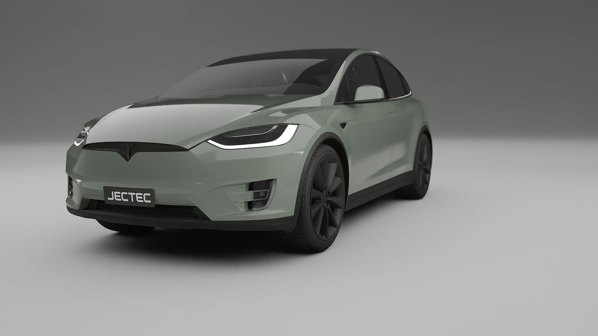 Tesla Model X TPU Lakbeskyttelsesfilm | SLATE Farveskiftende PPF – Færdigudskåret Sæt