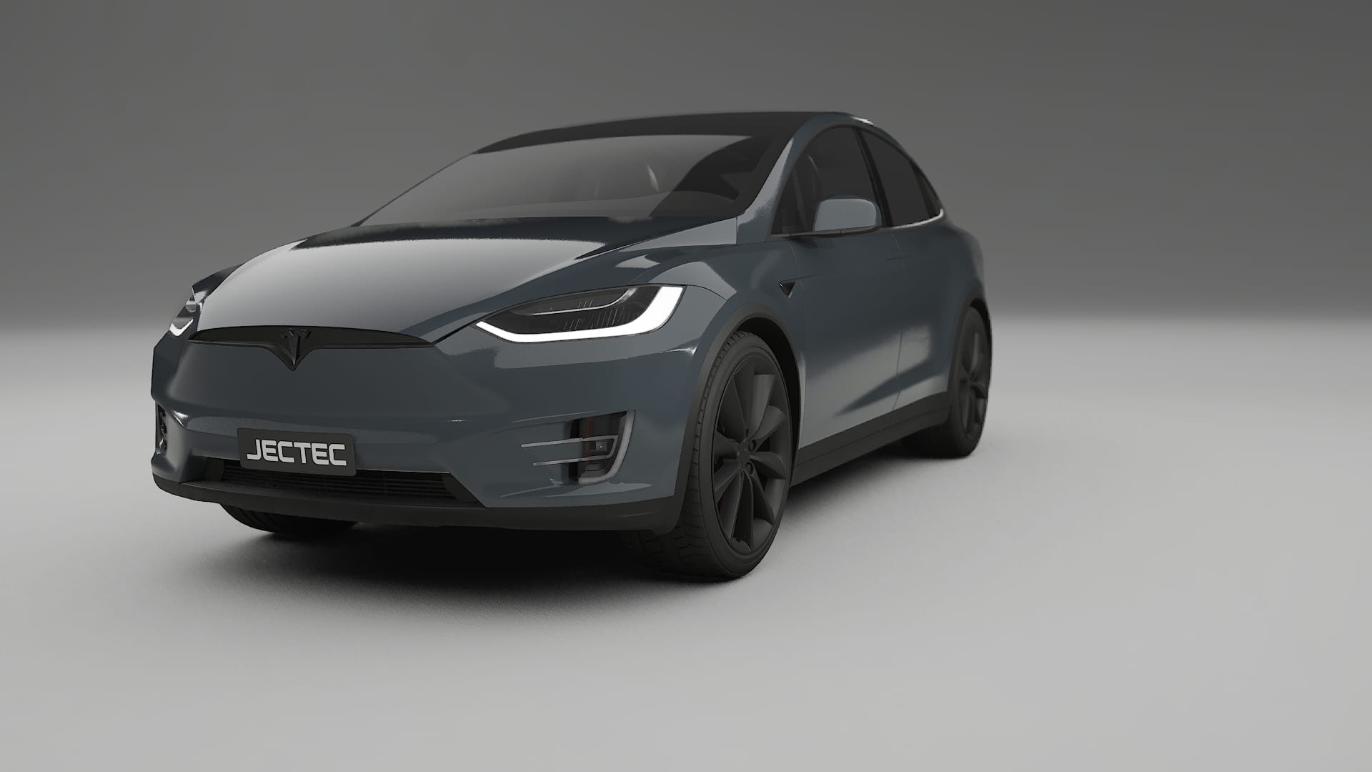 Tesla Model X TPU Lakbeskyttelsesfilm | GRANITE Farveskiftende PPF – Færdigudskåret Sæt