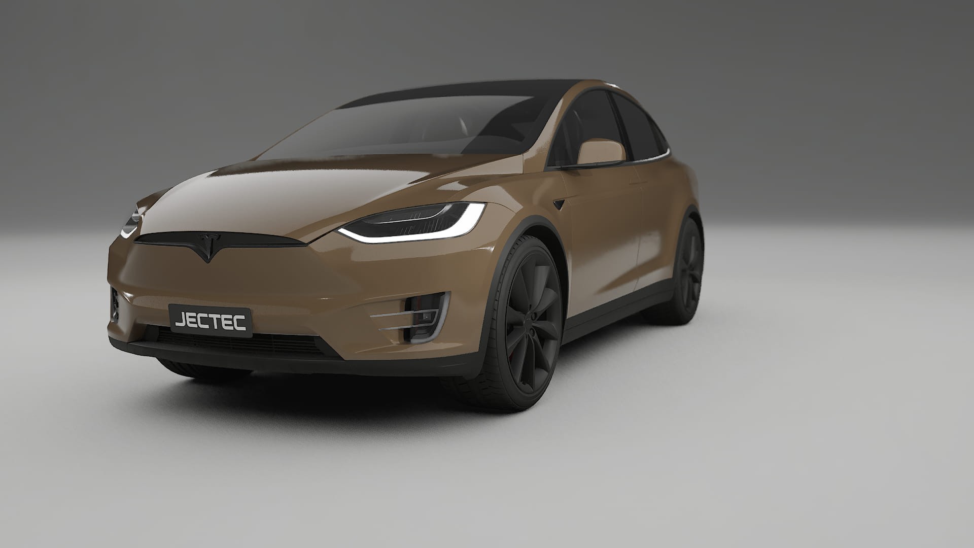 Tesla Model X TPU Lakbeskyttelsesfilm | SAHARA Farveskiftende PPF – Færdigudskåret Sæt