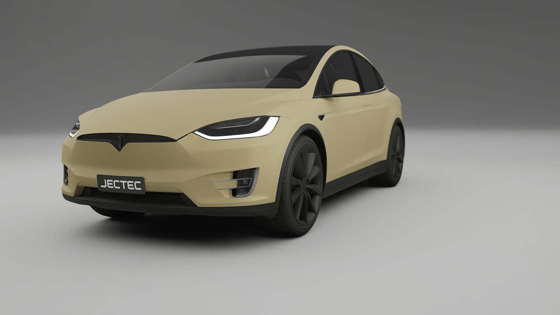Tesla Model X TPU Lakbeskyttelsesfilm | SAND Farveskiftende PPF – Færdigudskåret Sæt