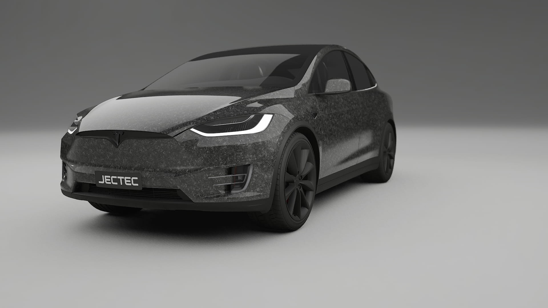 Tesla Model X TPU Lakbeskyttelsesfilm | FORGED S Farveskiftende PPF – Færdigudskåret Sæt