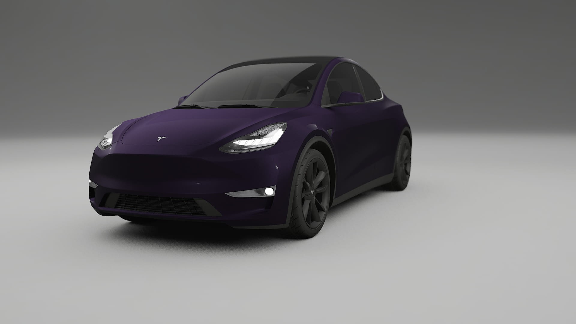 Tesla Model Y TPU Lakbeskyttelsesfilm | VIOLET Farveskiftende PPF – Færdigudskåret Sæt