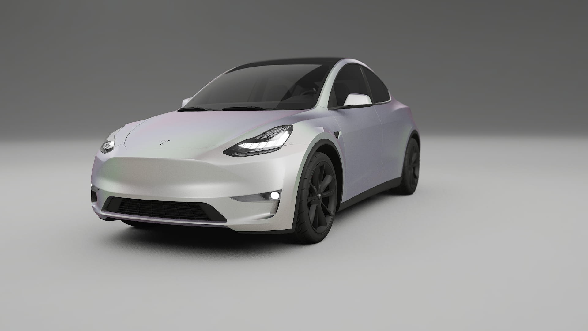 Tesla Model Y TPU Lakbeskyttelsesfilm | NEBULA Farveskiftende PPF – Færdigudskåret Sæt