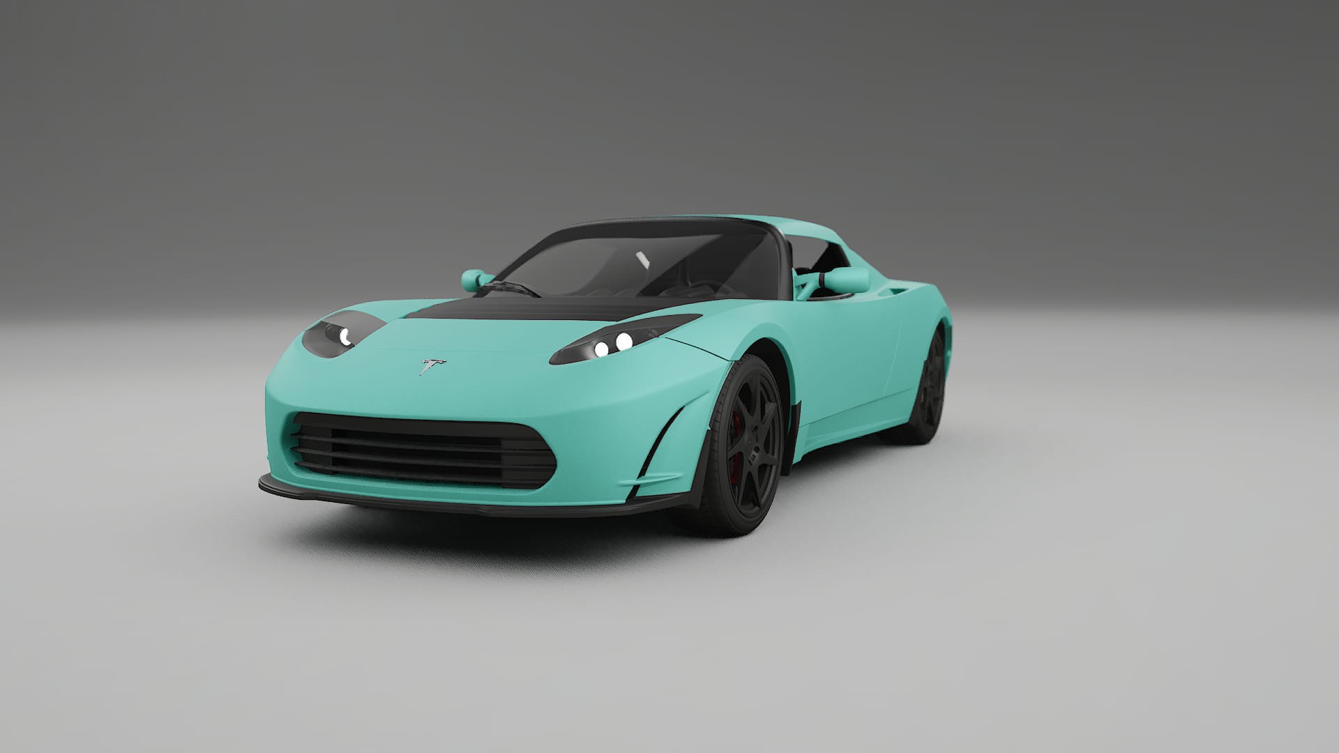 Tesla Roadster 25 TPU Lakbeskyttelsesfilm | FROST Farveskiftende PPF – Færdigudskåret Sæt