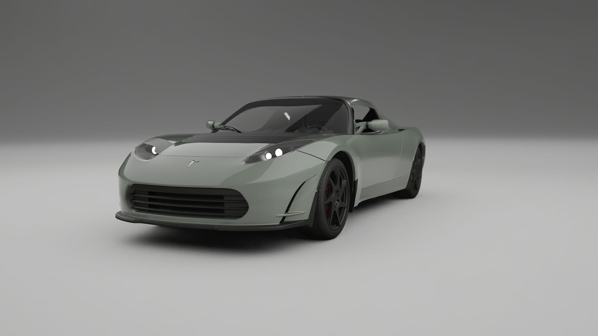 Tesla Roadster 25 TPU Lakbeskyttelsesfilm | SLATE Farveskiftende PPF – Færdigudskåret Sæt