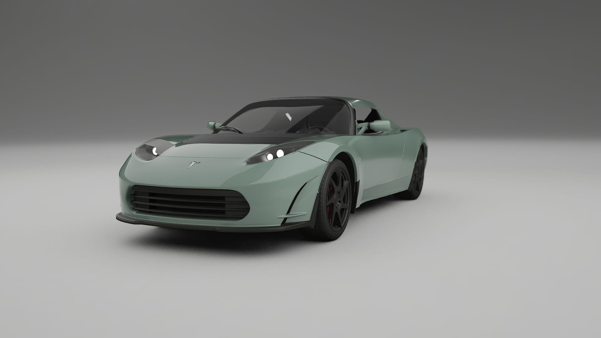 Tesla Roadster 25 TPU Lakbeskyttelsesfilm | CINDER Farveskiftende PPF – Færdigudskåret Sæt