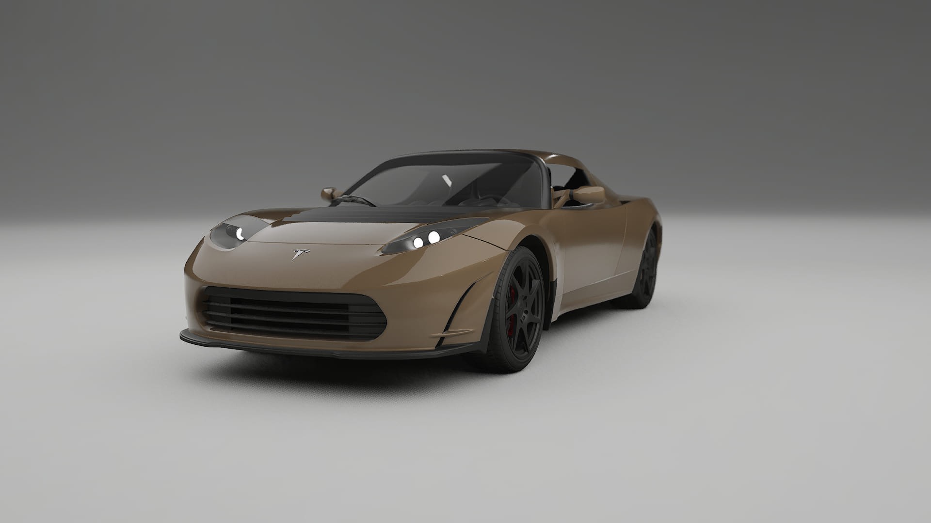 Tesla Roadster 25 TPU Lakbeskyttelsesfilm | SAHARA Farveskiftende PPF – Færdigudskåret Sæt