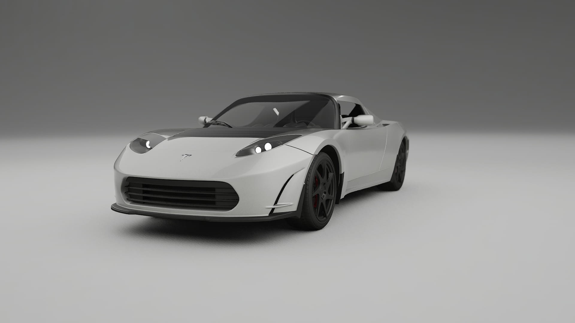 Tesla Roadster 25 TPU Lakbeskyttelsesfilm | PEARL Farveskiftende PPF – Færdigudskåret Sæt