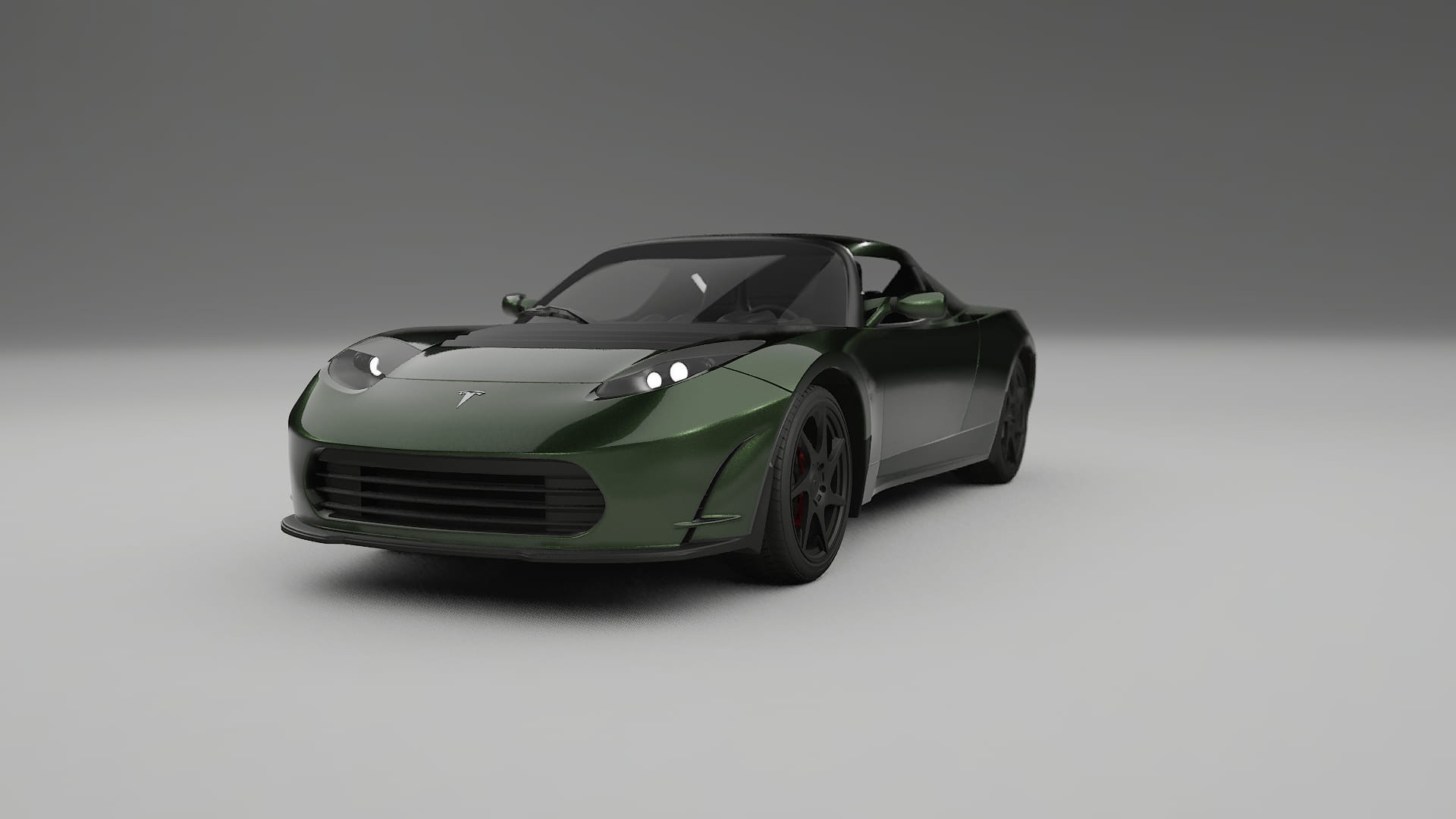 Tesla Roadster 25 TPU Lakbeskyttelsesfilm | LAGOON Farveskiftende PPF – Færdigudskåret Sæt
