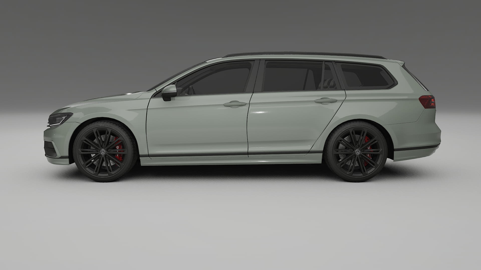VW Passat Variant R B8 TPU Lakbeskyttelsesfilm | SLATE Farveskiftende PPF – Færdigudskåret Sæt