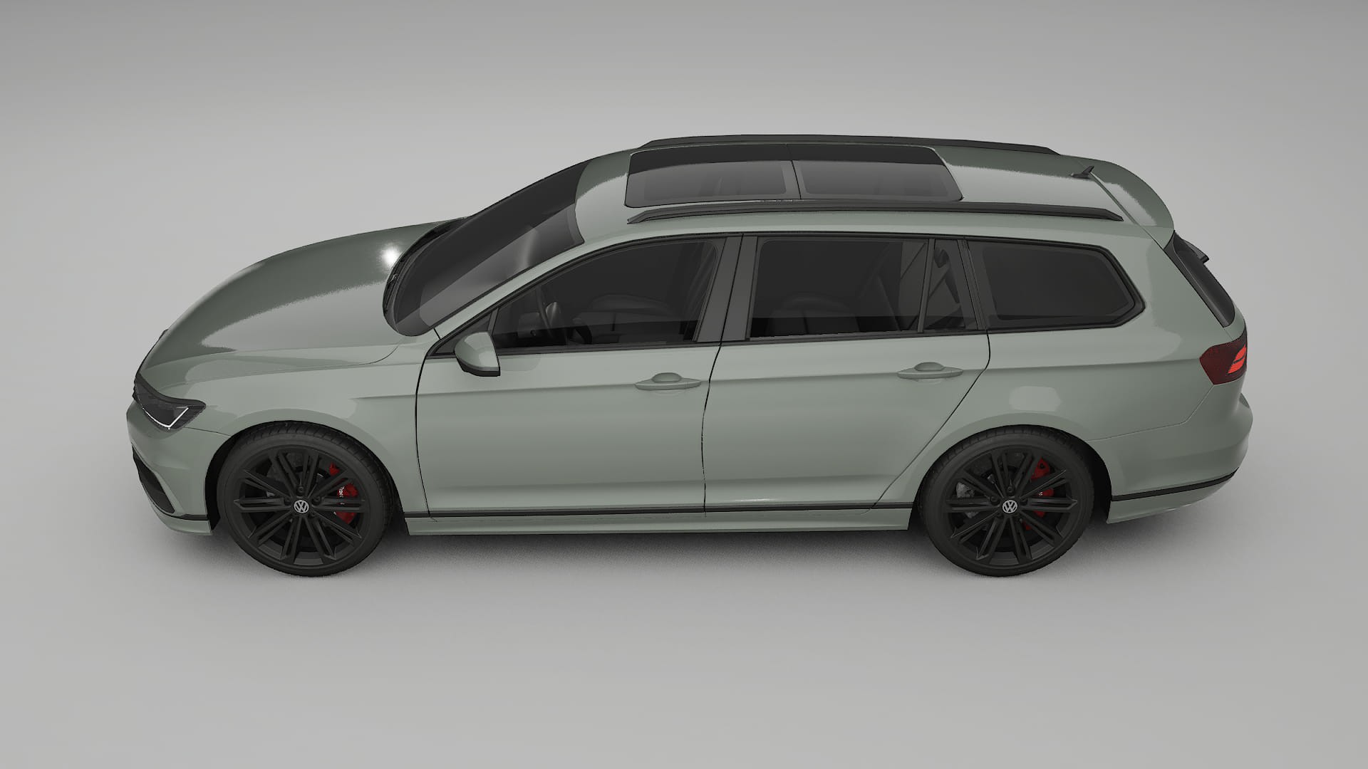 VW Passat Variant R B8 TPU Lakbeskyttelsesfilm | SLATE Farveskiftende PPF – Færdigudskåret Sæt