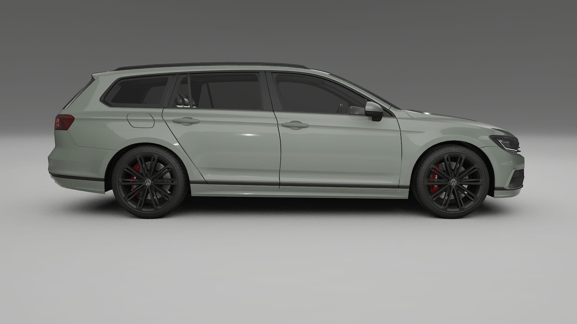VW Passat Variant R B8 TPU Lakbeskyttelsesfilm | SLATE Farveskiftende PPF – Færdigudskåret Sæt