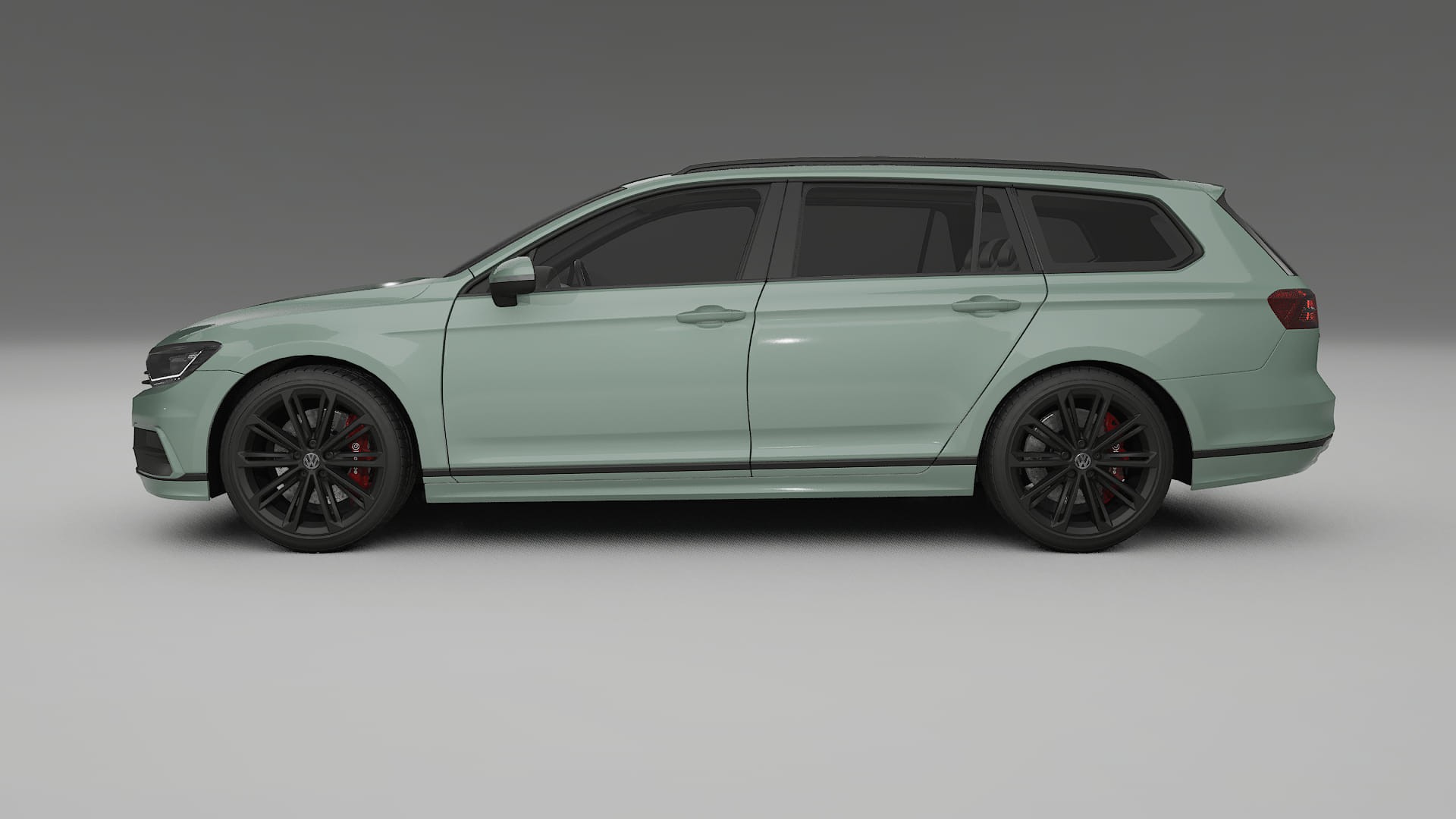 VW Passat Variant R B8 TPU Lakbeskyttelsesfilm | CINDER Farveskiftende PPF – Færdigudskåret Sæt