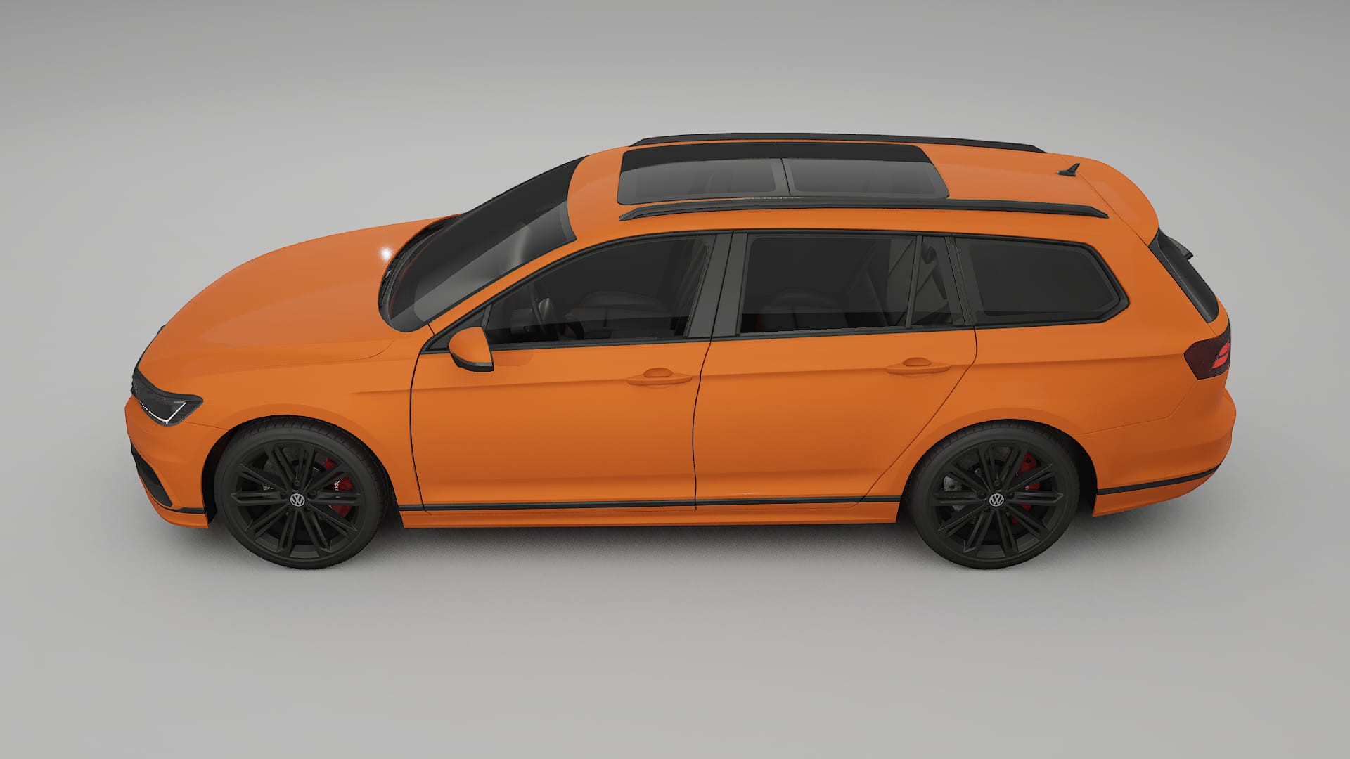 VW Passat Variant R B8 TPU Lakbeskyttelsesfilm | ROCKET Farveskiftende PPF – Færdigudskåret Sæt