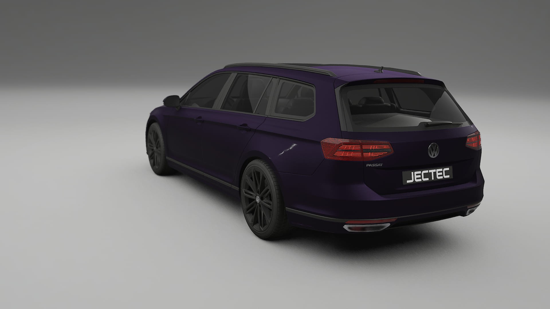 VW Passat Variant R B8 TPU Lakbeskyttelsesfilm | VIOLET Farveskiftende PPF – Færdigudskåret Sæt