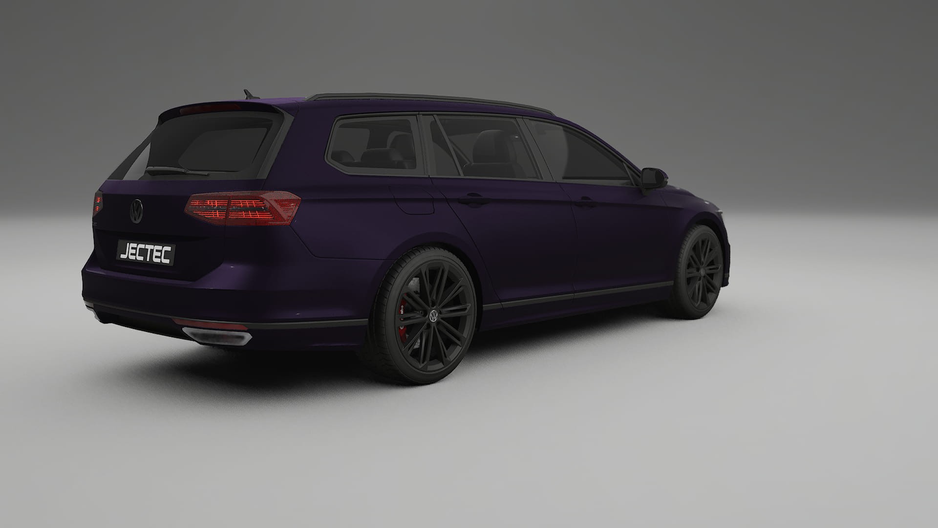 VW Passat Variant R B8 TPU Lakbeskyttelsesfilm | VIOLET Farveskiftende PPF – Færdigudskåret Sæt