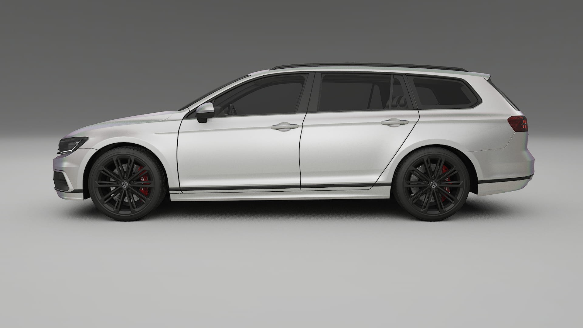 VW Passat Variant R B8 TPU Lakbeskyttelsesfilm | NEBULA Farveskiftende PPF – Færdigudskåret Sæt