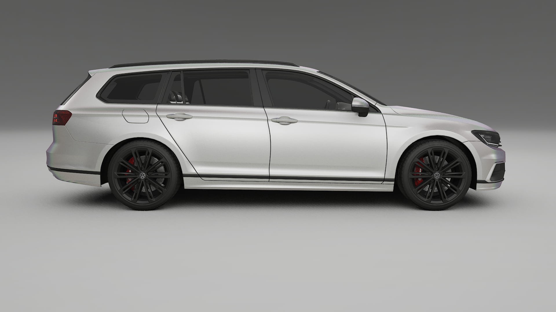 VW Passat Variant R B8 TPU Lakbeskyttelsesfilm | NEBULA Farveskiftende PPF – Færdigudskåret Sæt