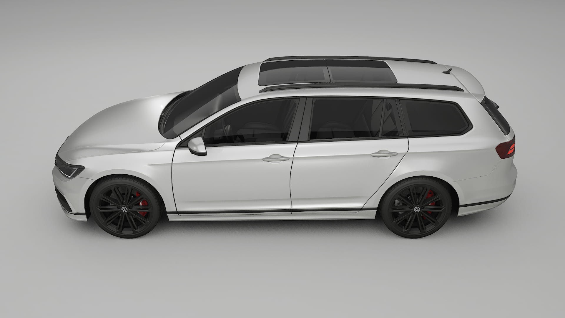 VW Passat Variant R B8 TPU Lakbeskyttelsesfilm | OPAL Farveskiftende PPF – Færdigudskåret Sæt