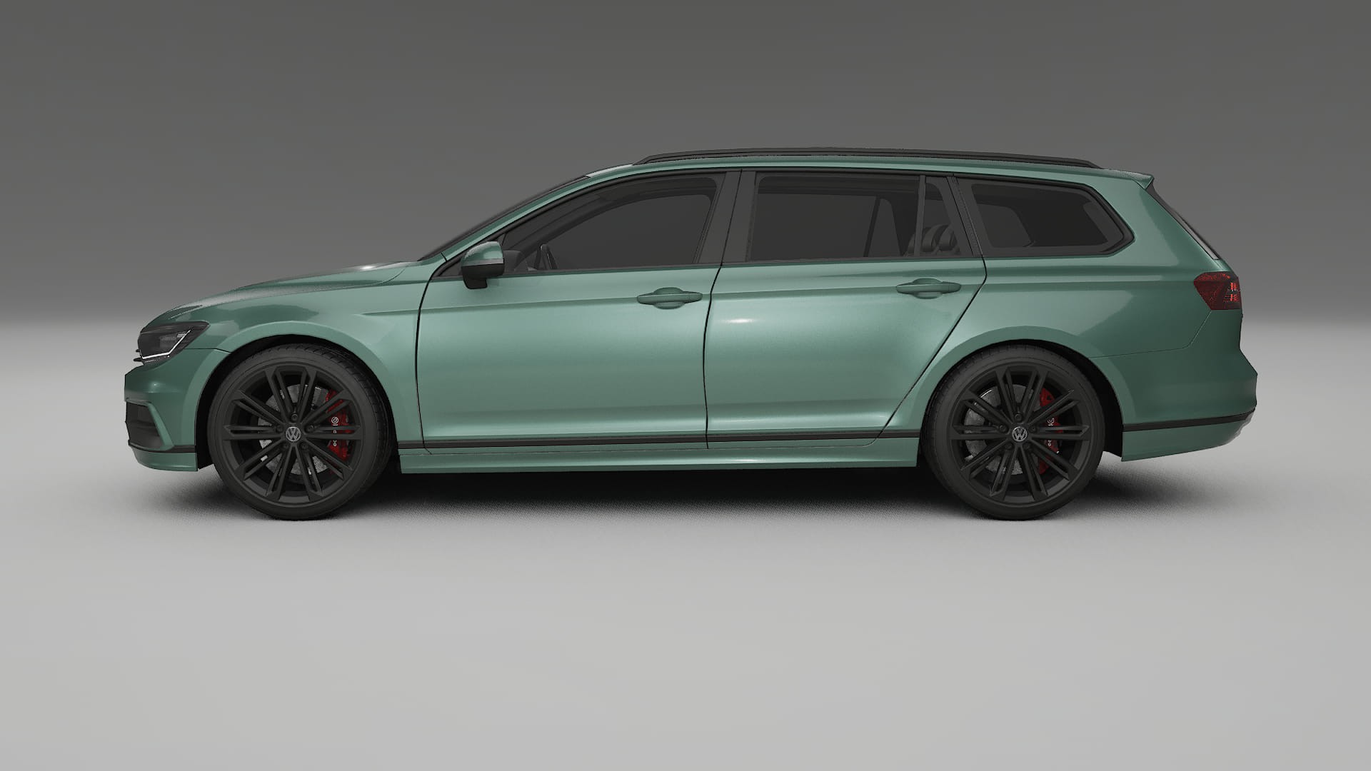 VW Passat Variant R B8 TPU Lakbeskyttelsesfilm | EVERGREEN Farveskiftende PPF – Færdigudskåret Sæt