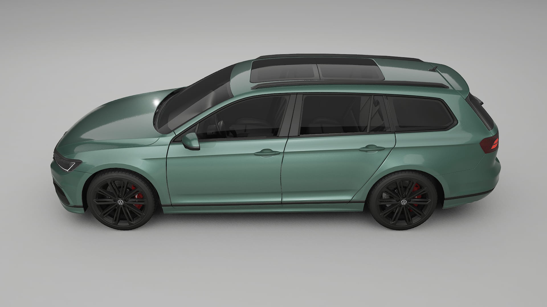 VW Passat Variant R B8 TPU Lakbeskyttelsesfilm | EVERGREEN Farveskiftende PPF – Færdigudskåret Sæt
