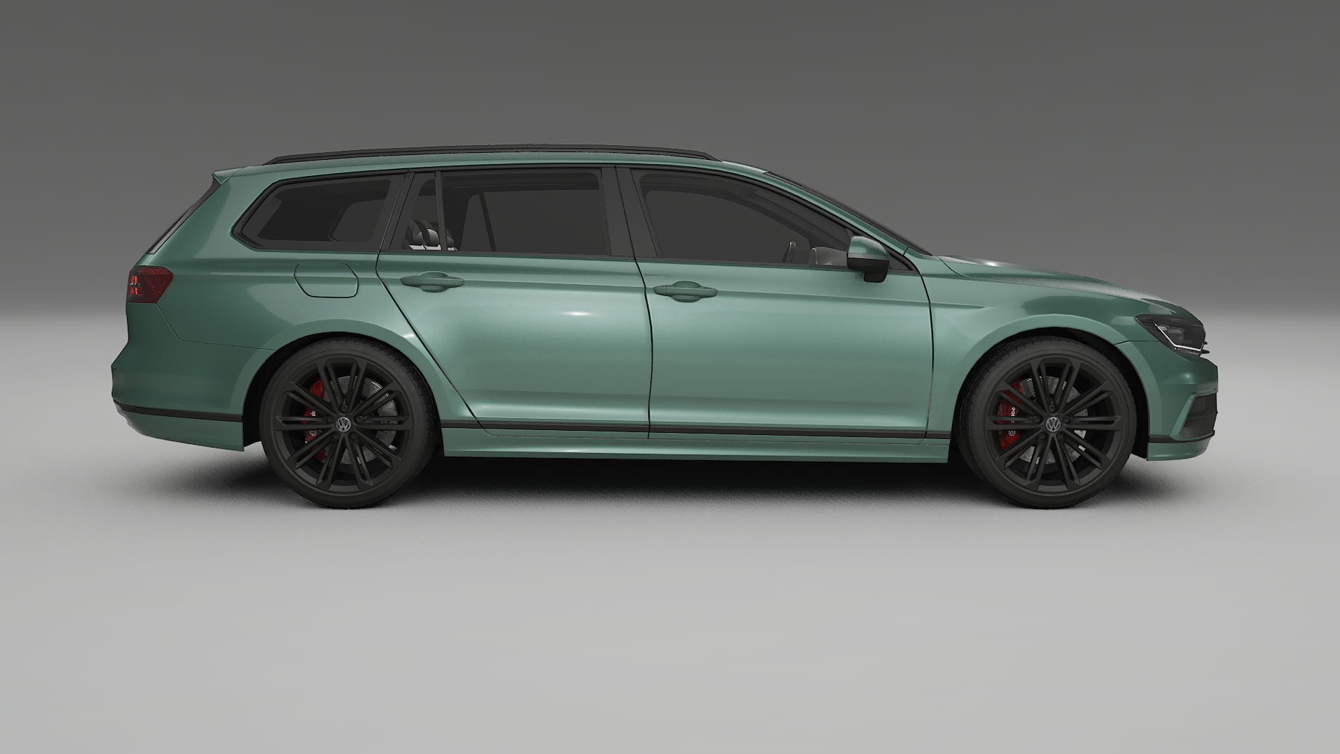 VW Passat Variant R B8 TPU Lakbeskyttelsesfilm | EVERGREEN Farveskiftende PPF – Færdigudskåret Sæt