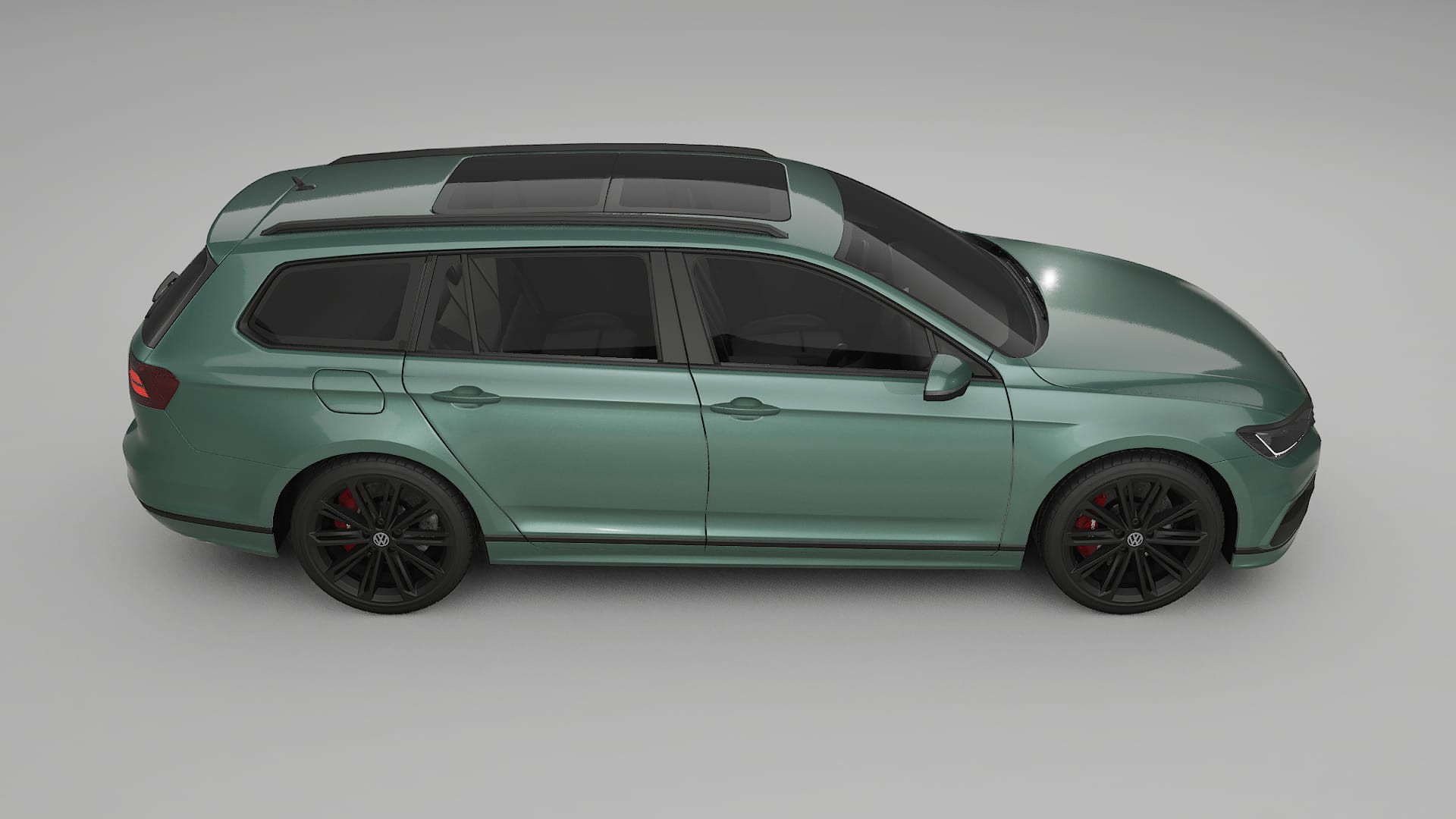 VW Passat Variant R B8 TPU Lakbeskyttelsesfilm | EVERGREEN Farveskiftende PPF – Færdigudskåret Sæt