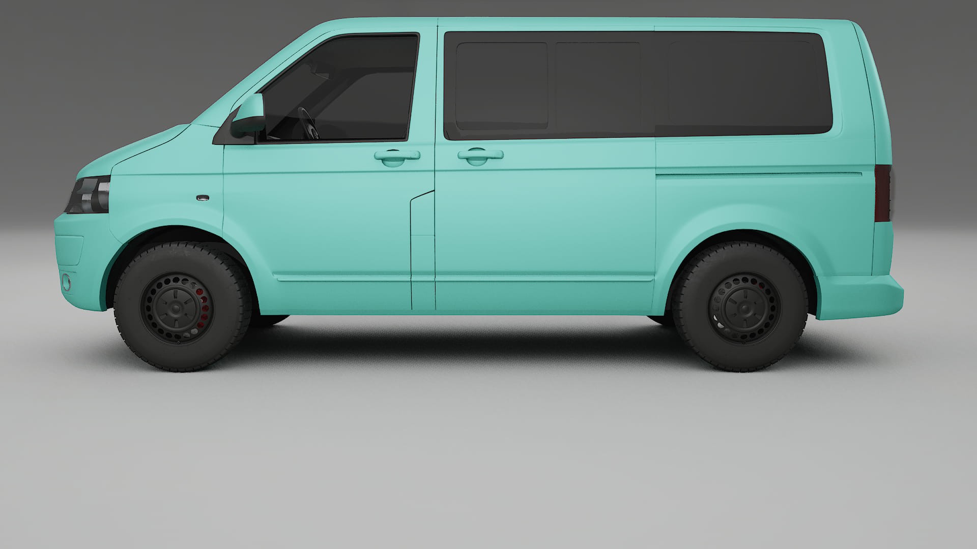 VW Transporter T5 Caravelle TPU Lakbeskyttelsesfilm | FROST Farveskiftende PPF – Færdigudskåret Sæt