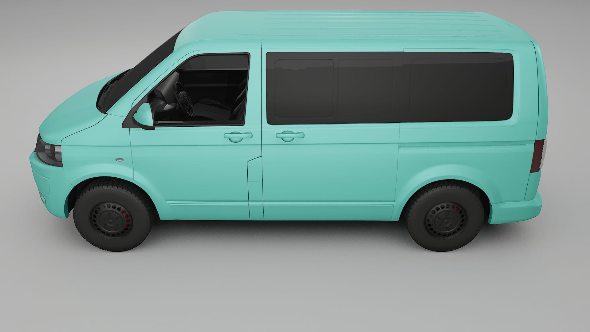 VW Transporter T5 Caravelle TPU Lakbeskyttelsesfilm | FROST Farveskiftende PPF – Færdigudskåret Sæt